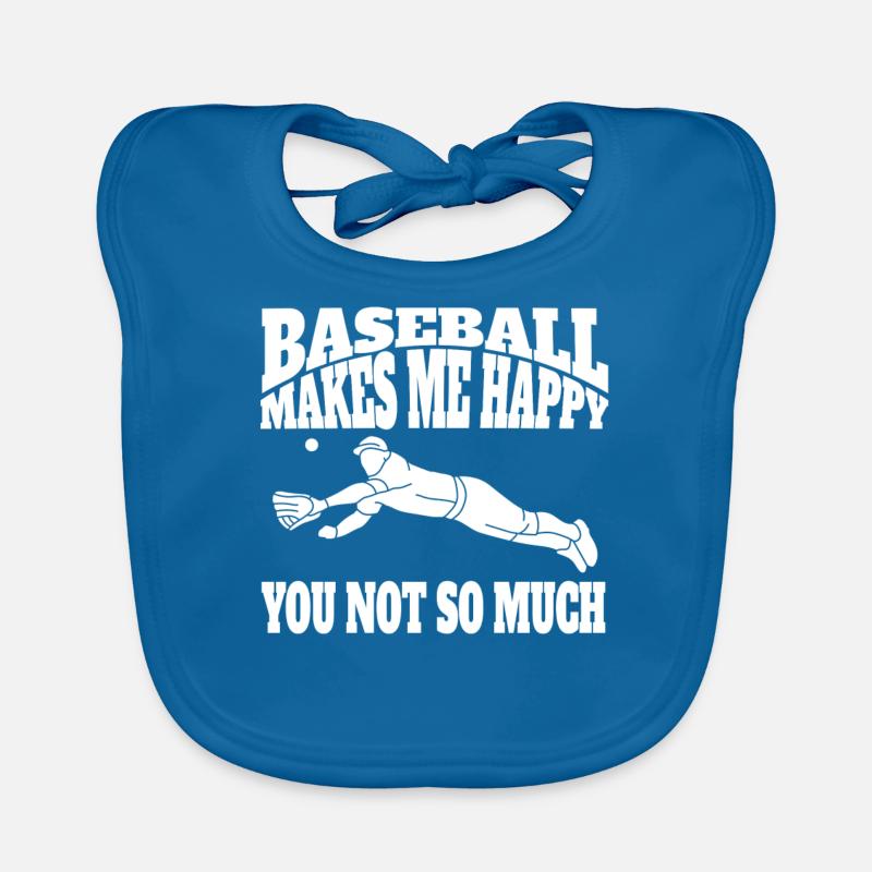 Baseball Baseball Player Baseball Baseball Team Organic Baby Bibs
