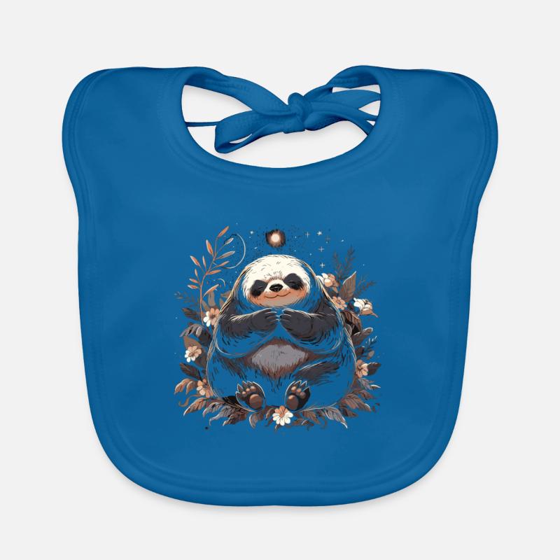 Sloth, Sloth, Sloth, Funny Sloth, Sloth Organic Baby Bibs