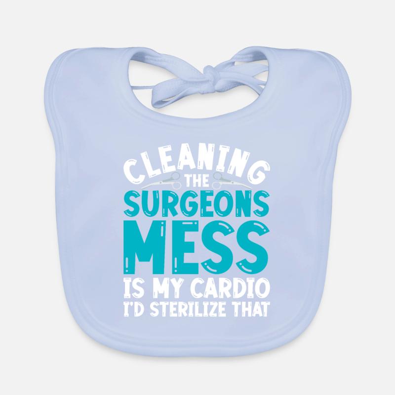 Chirurgischer Assistent Baby Bio-Lätzchen