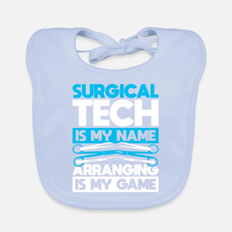 Chirurgisch Technischer Assistent Baby Bio-Lätzchen