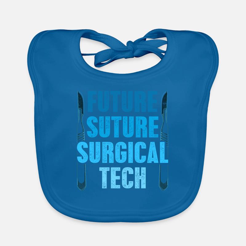 Chirurgischer Assistent Future Surgical Tech Baby Bio-Lätzchen