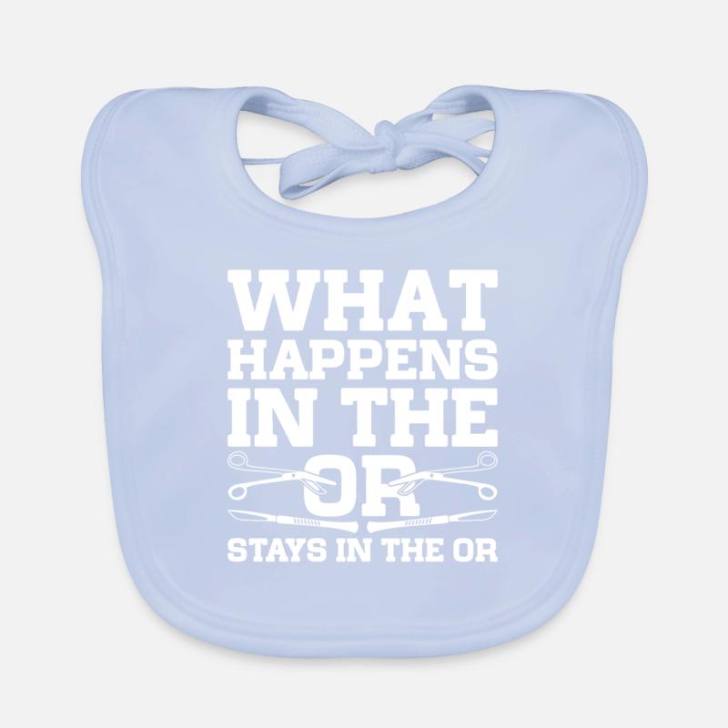 Chirurgisch Technischer Assistent Baby Bio-Lätzchen