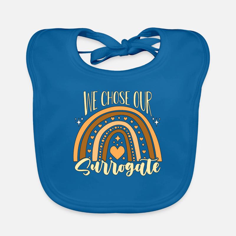 Surrogacy We Chose Our Surrogate IVF Awareness Baby Bio-Lätzchen