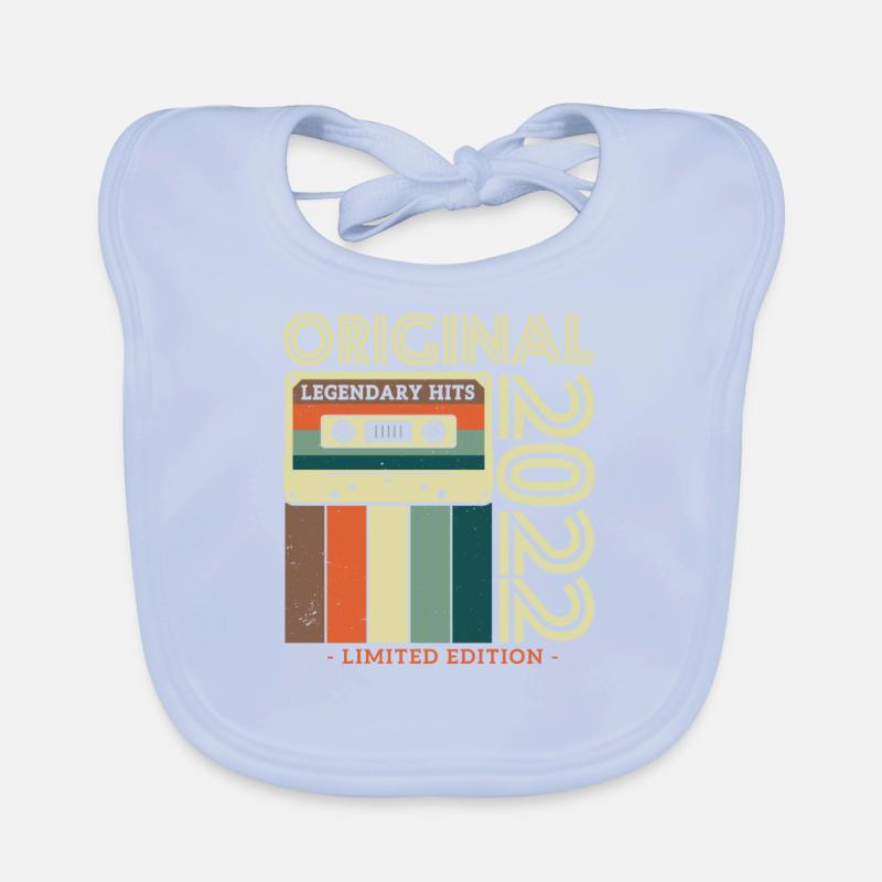 Einzigartiges Geburtstagsgeschenk Baby Bio-Lätzchen