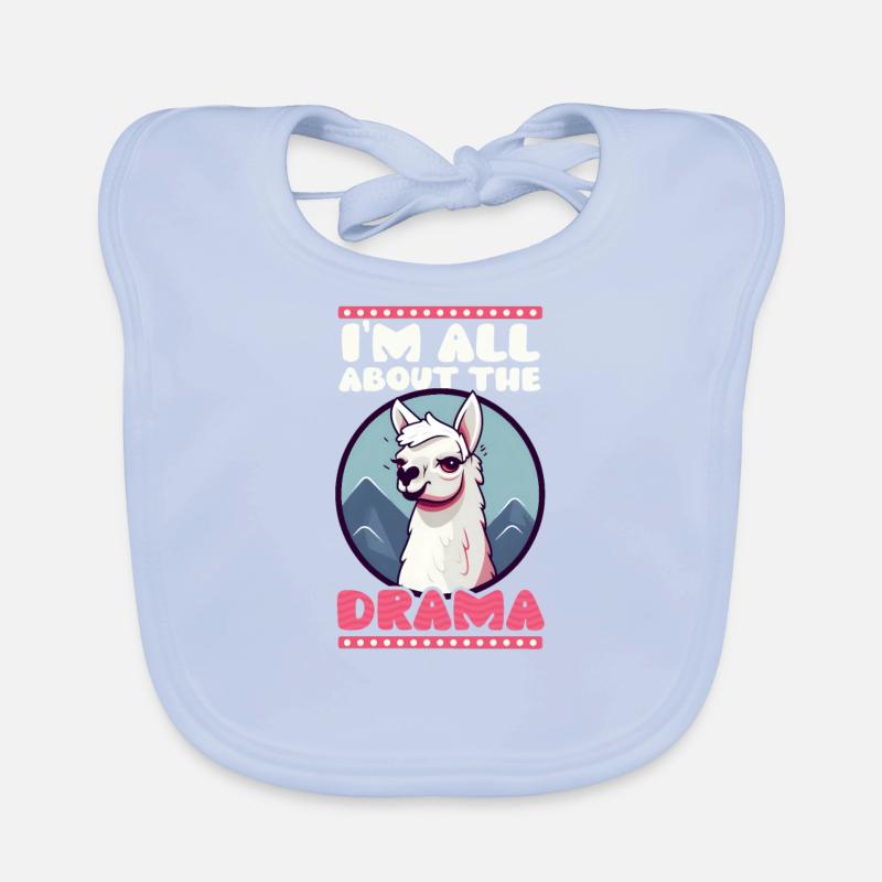 Actor All About The Drama Organic Baby Bibs