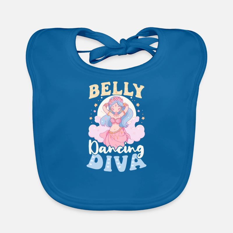 Belly Dancing Belly Dancing Diva Organic Baby Bibs