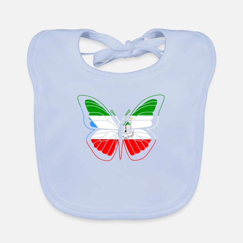 Equatorial Guinea Organic Baby Bibs