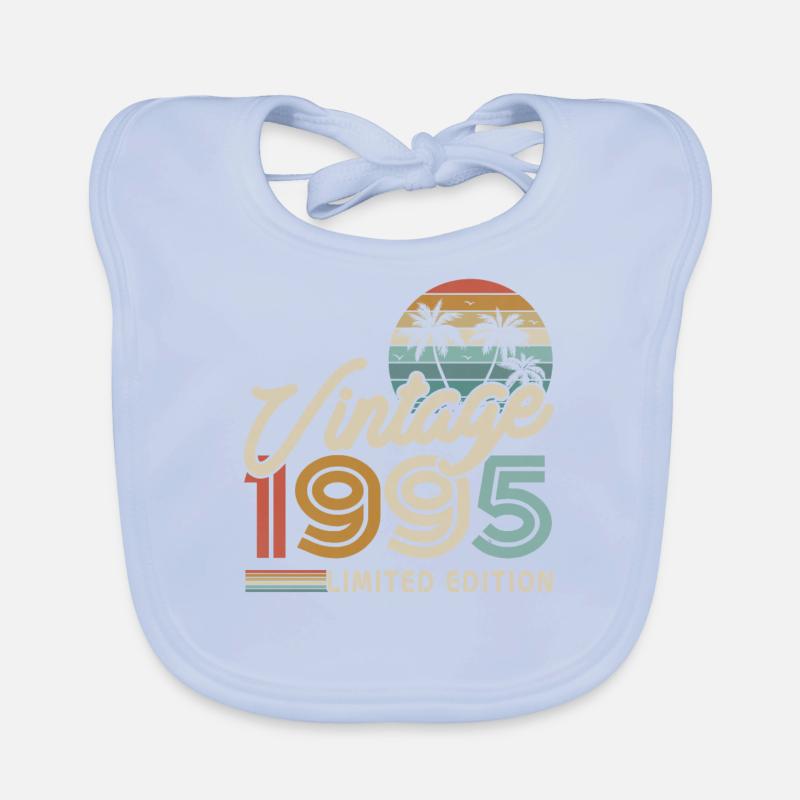 Vintage 1995 Gift Idea Organic Baby Bibs