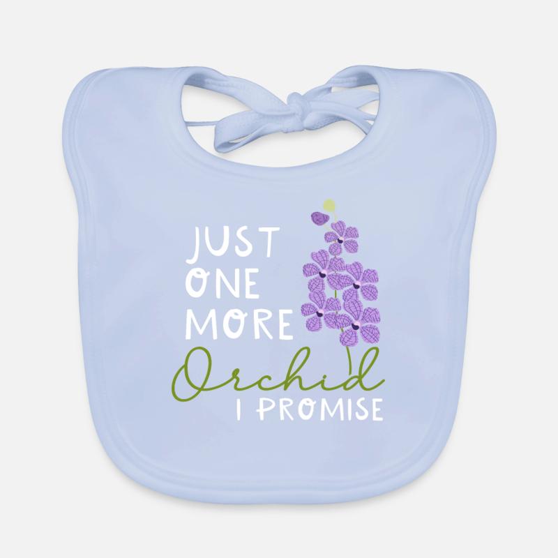 Nur noch eine Orchidee, versprochen Baby Bio-Lätzchen