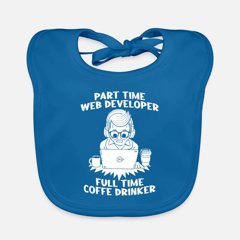 Web Developer Web Developer Organic Baby Bibs