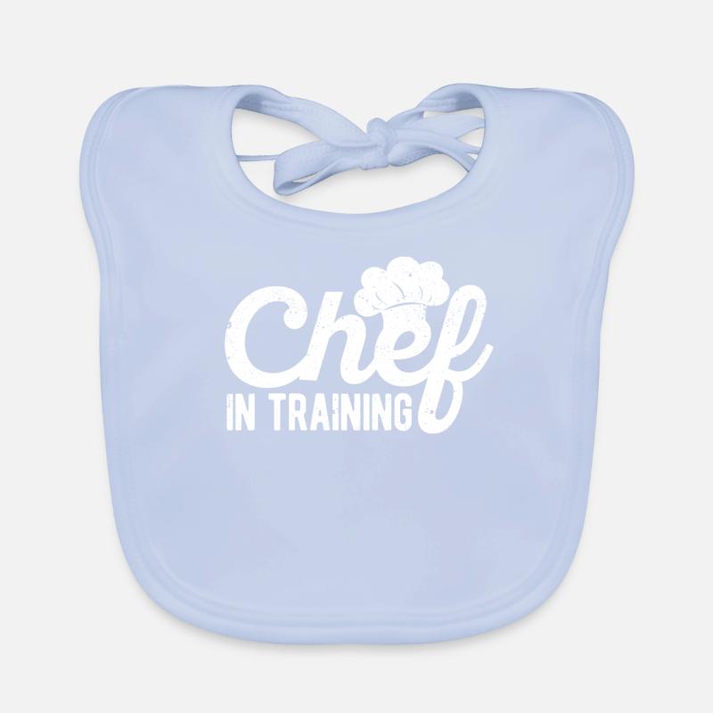 Chef in training Kitchen Culinary Chef of Life Organic Baby Bibs