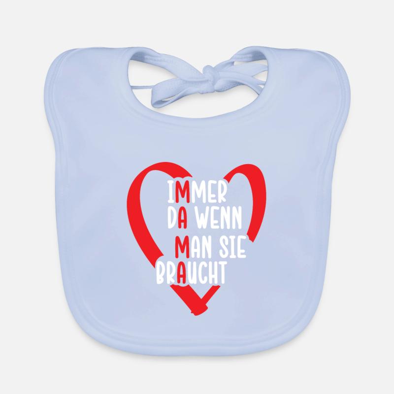 Mutter Spruch Geschenk Mama Muttertag Baby Bio-Lätzchen