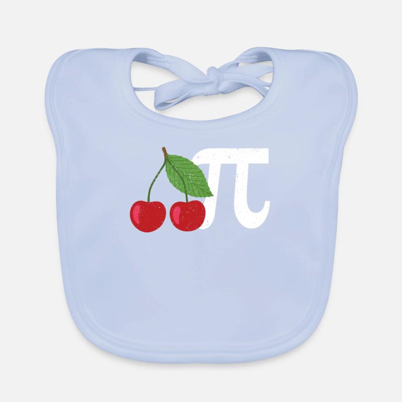 Kirsche Happy Pi Day Math Science Stem Teacher Baby Bio-Lätzchen