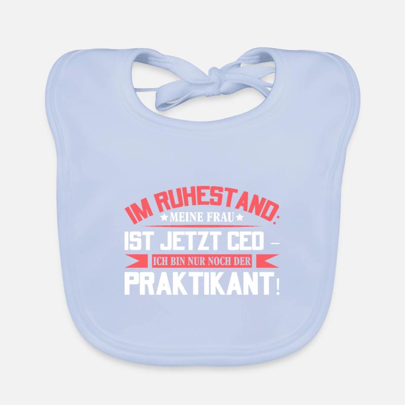 rente rentner Baby Bio-Lätzchen