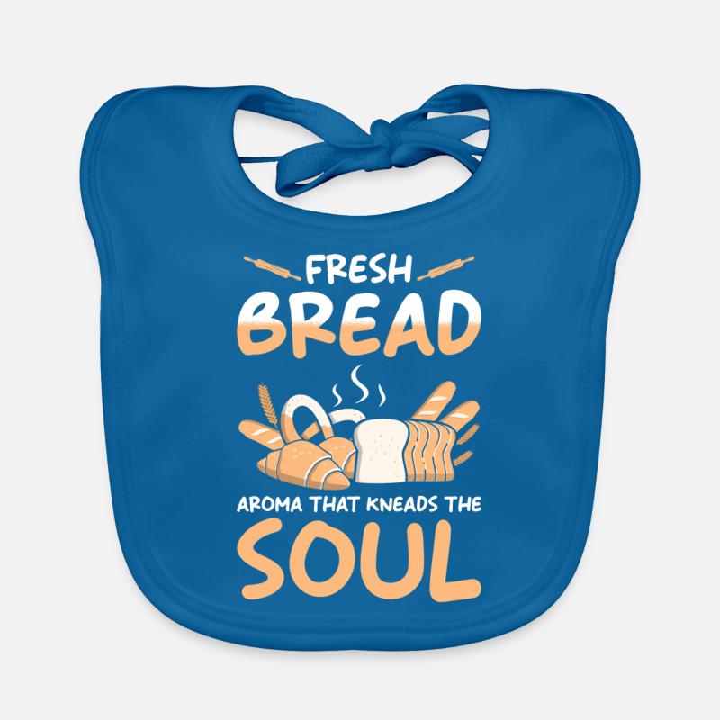 Bread Baker Baking Organic Baby Bibs
