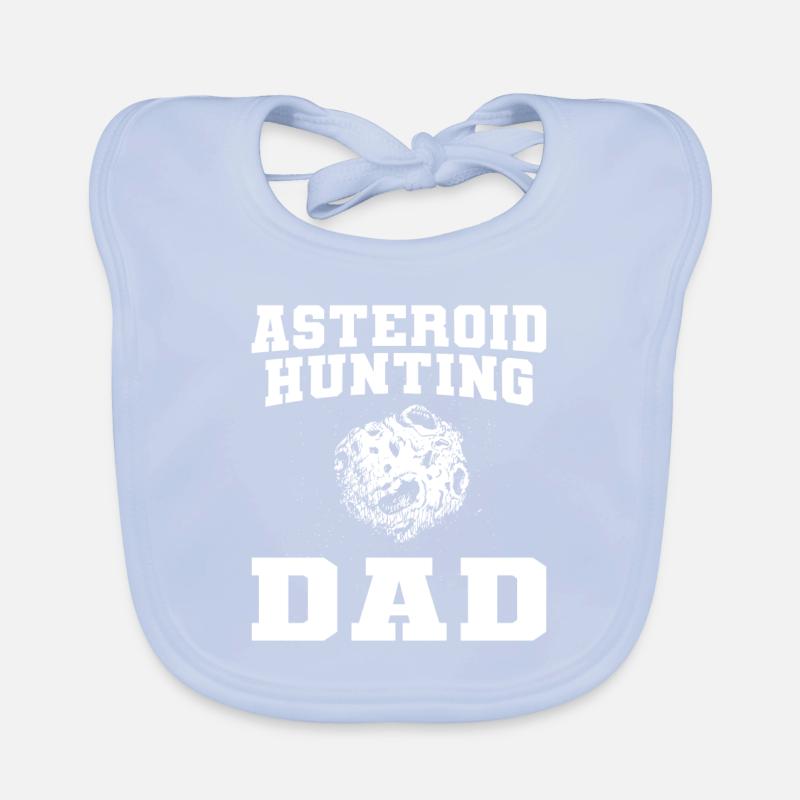 Space Space Papa Astroid Diversion Organic Baby Bibs