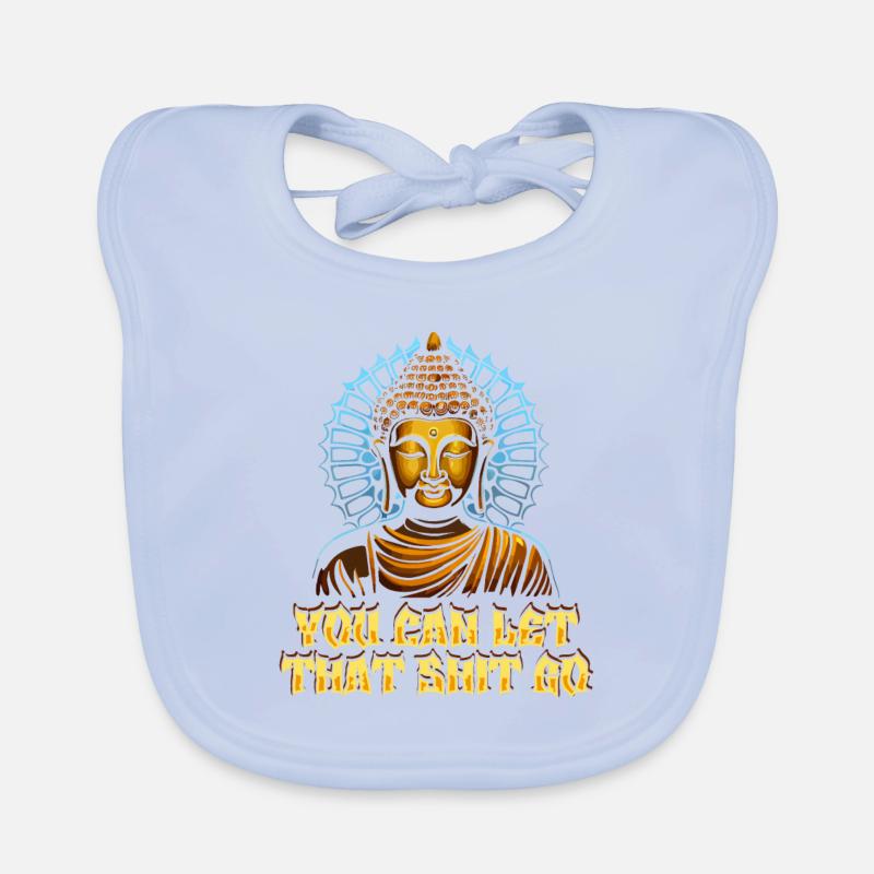Buddha Buddhist Great Organic Baby Bibs