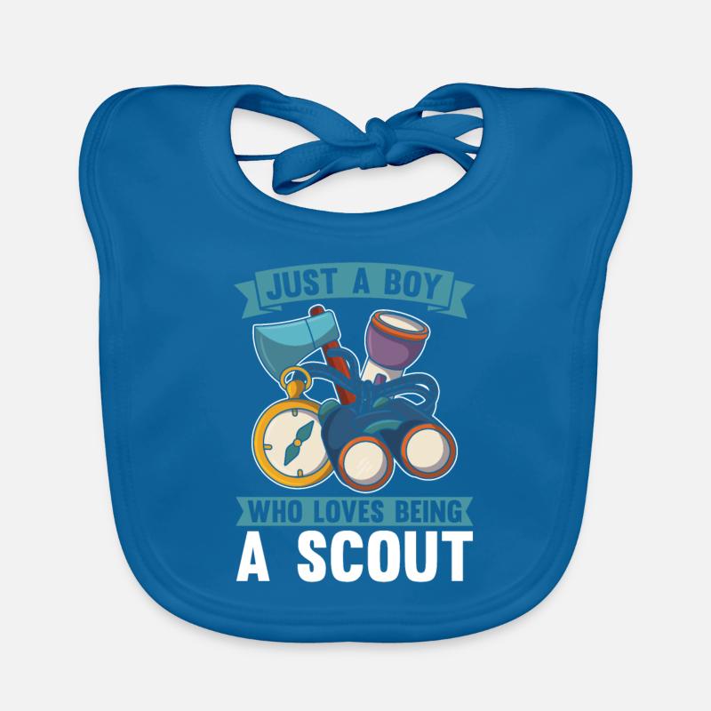 Garçon scout Bavoir bio Bébé