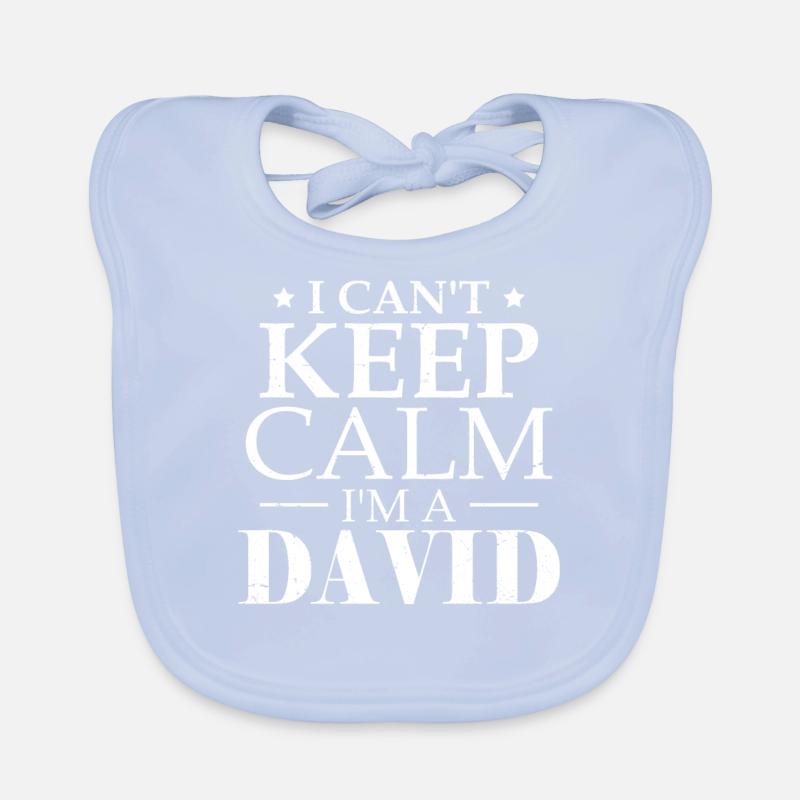 Lustiger Dave David Sarkasmus Humor Baby Bio-Lätzchen