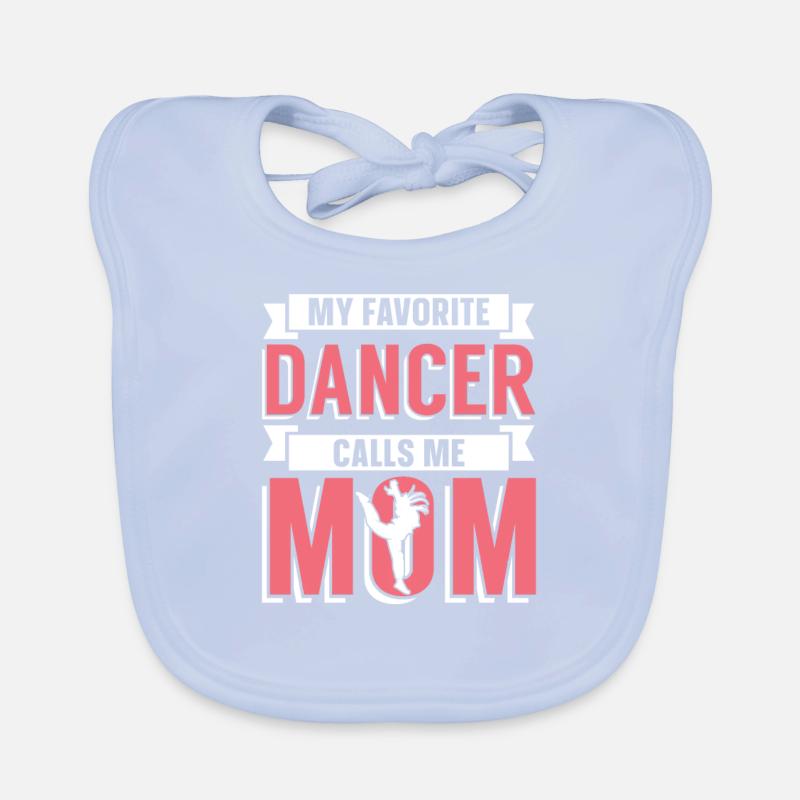 Maman Mère Danseuse Danse Mère Bavoir bio Bébé