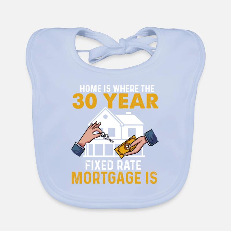home 30 years fixed rate mortgage Design Baby Bio-Lätzchen