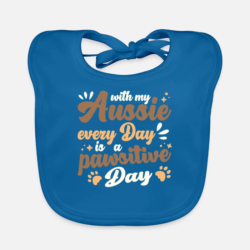 pawsitive Day with my Aussie Organic Baby Bibs