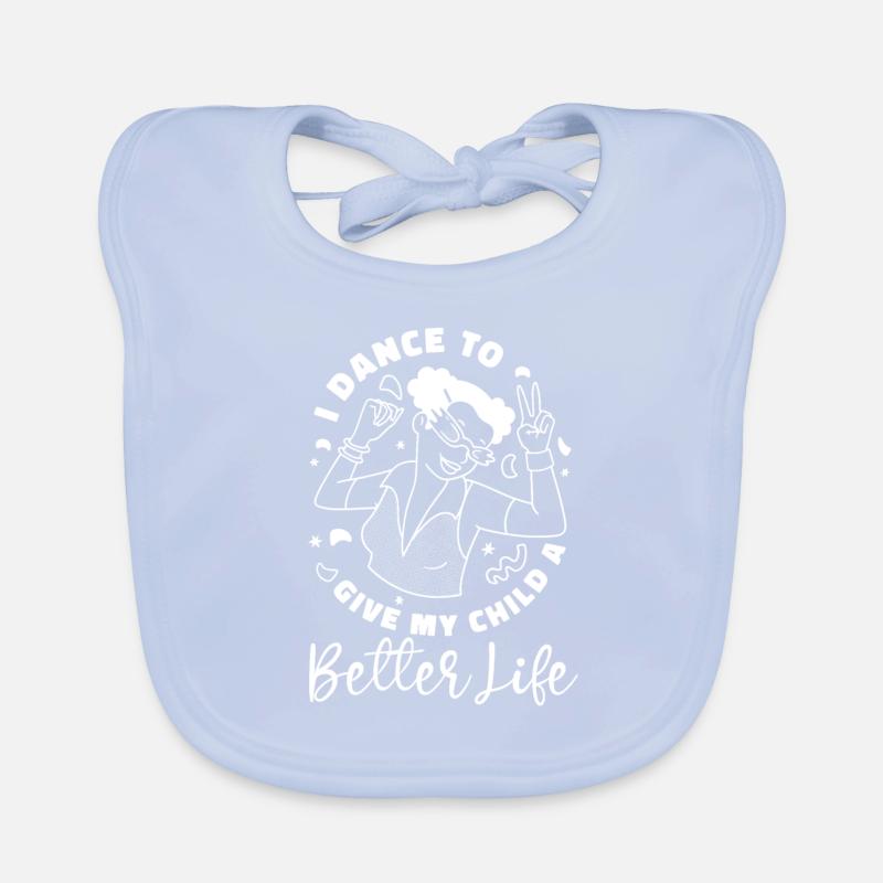 Maman Mère Vie Danse Mère Bavoir bio Bébé