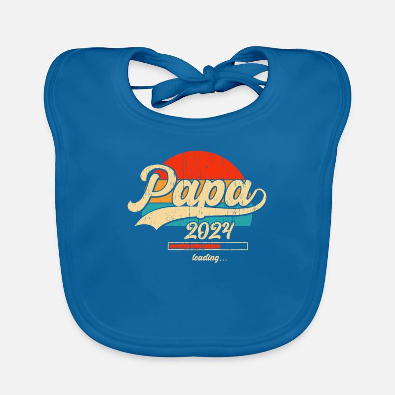 Papa Loading 2024 Organic Baby Bibs
