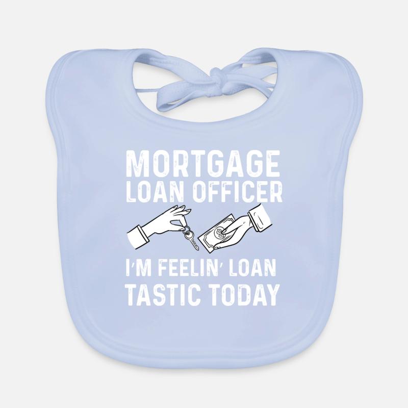 agent de prêt hypothécaire loantastic Design Bavoir bio Bébé