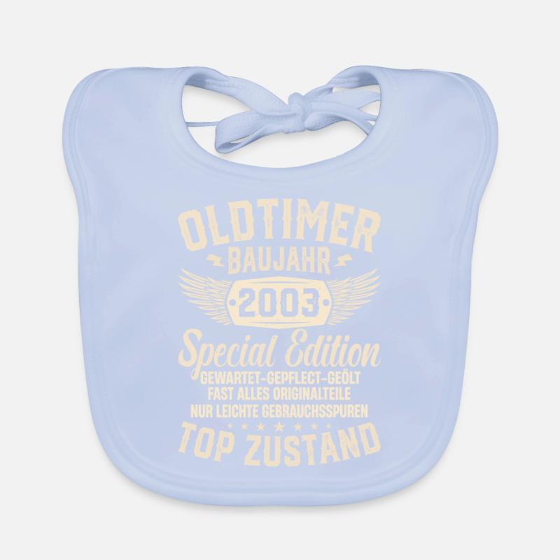 Vintage 2003 Geburtstagswunder Baby Bio-Lätzchen