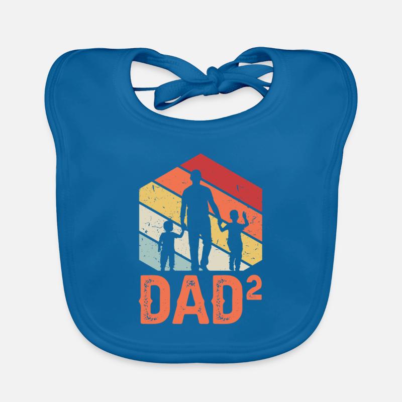 Dad hoch 2 Baby Bio-Lätzchen