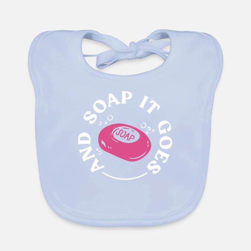 soap soap making soap maker soap boiler Organic Baby Bibs