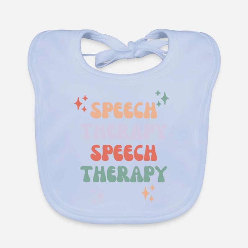 Speech Therapy Organic Baby Bibs