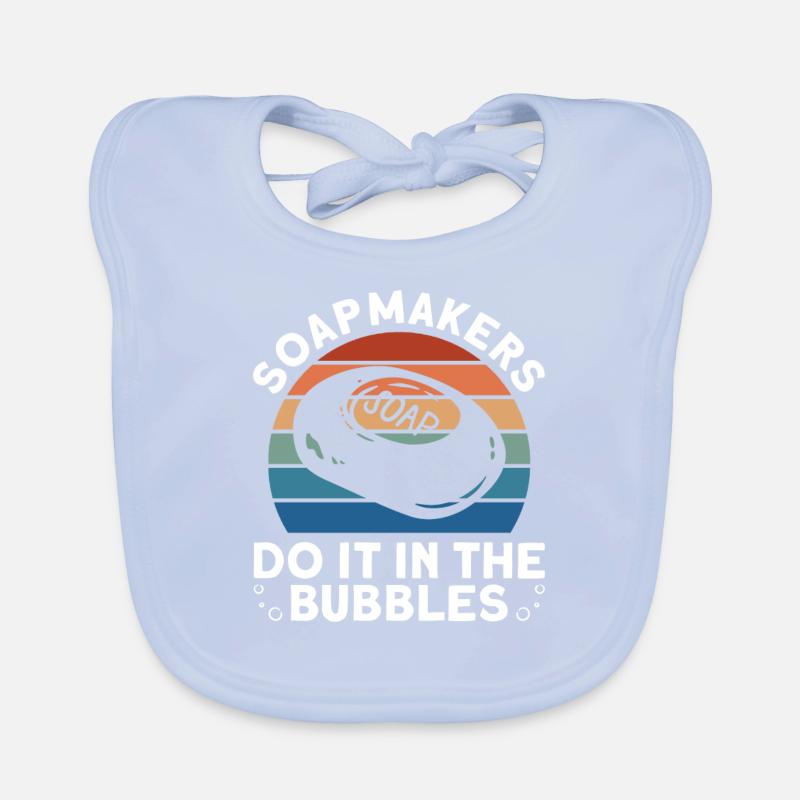 soap soap making soap maker soap boiler Organic Baby Bibs