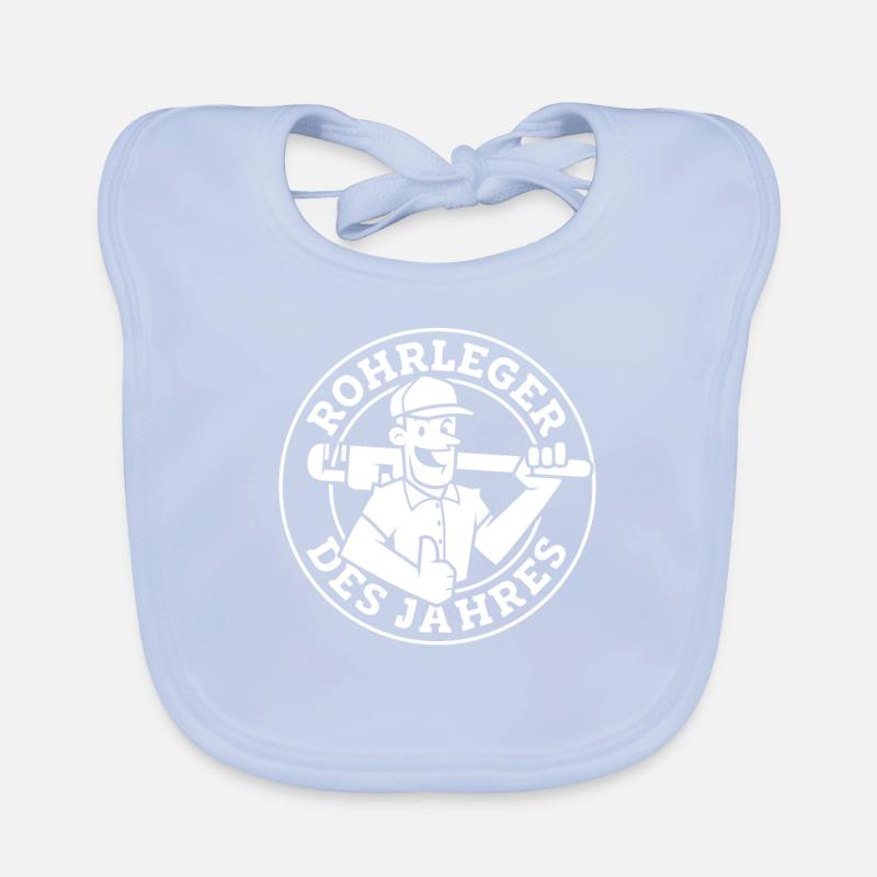 Rohrleitungsbauer Baby Bio-Lätzchen