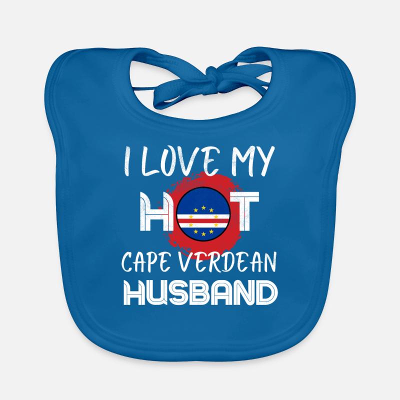 Funny Cape Verdean Husband Baby Bio-Lätzchen