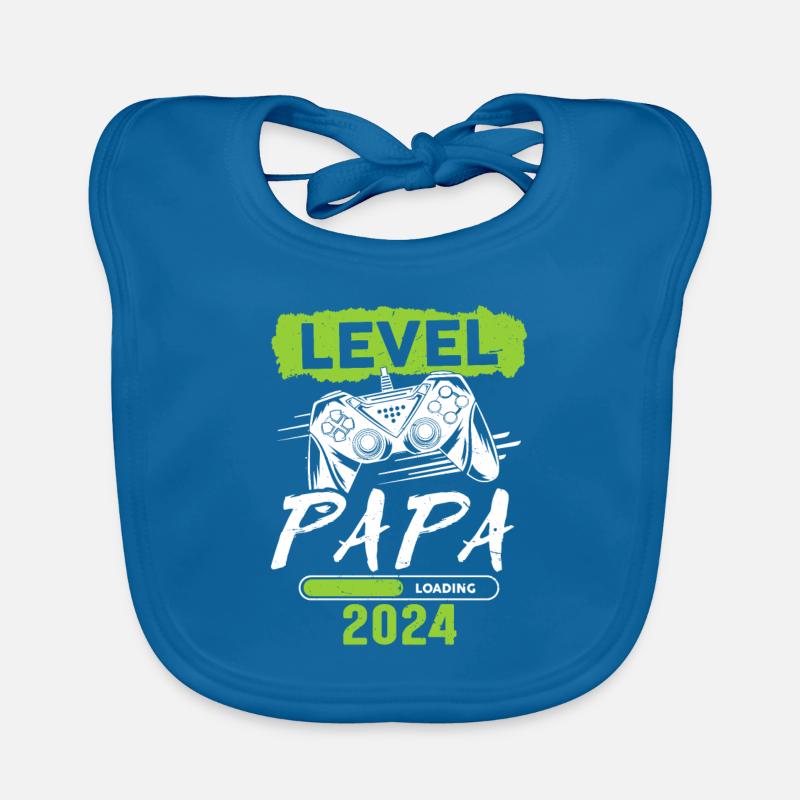 Papa Level Loading 2024 Organic Baby Bibs