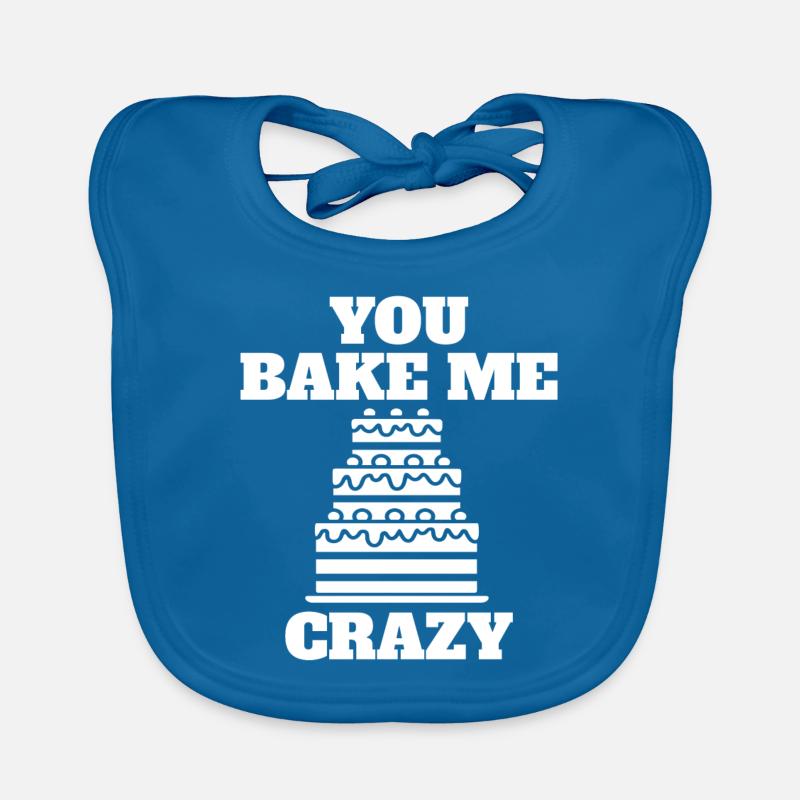 Baker, baking, confectioner, bakery, confectionery Organic Baby Bibs