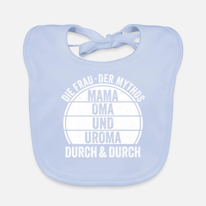 Mutter Mama Oma Baby Bio-Lätzchen