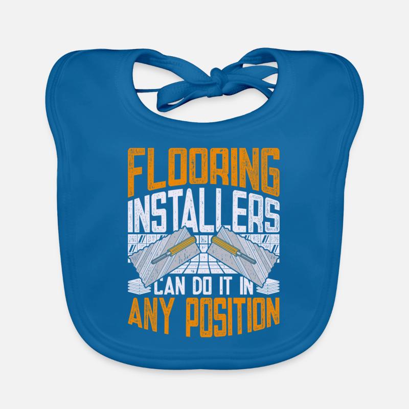 Floor Layer Tiler Screed Layer Organic Baby Bibs