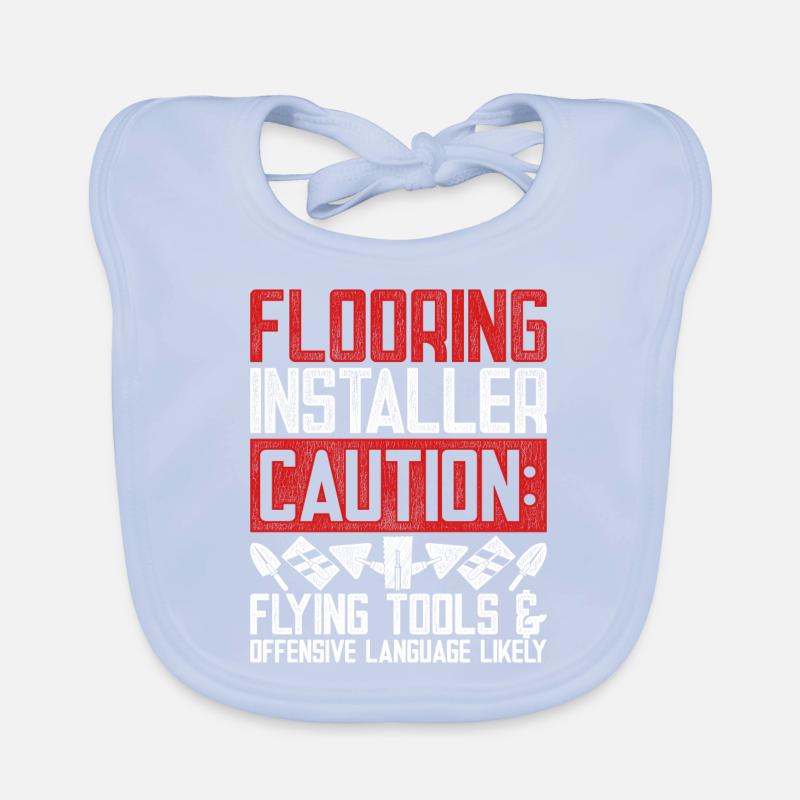 Floor layers, tilers, screed layers Organic Baby Bibs
