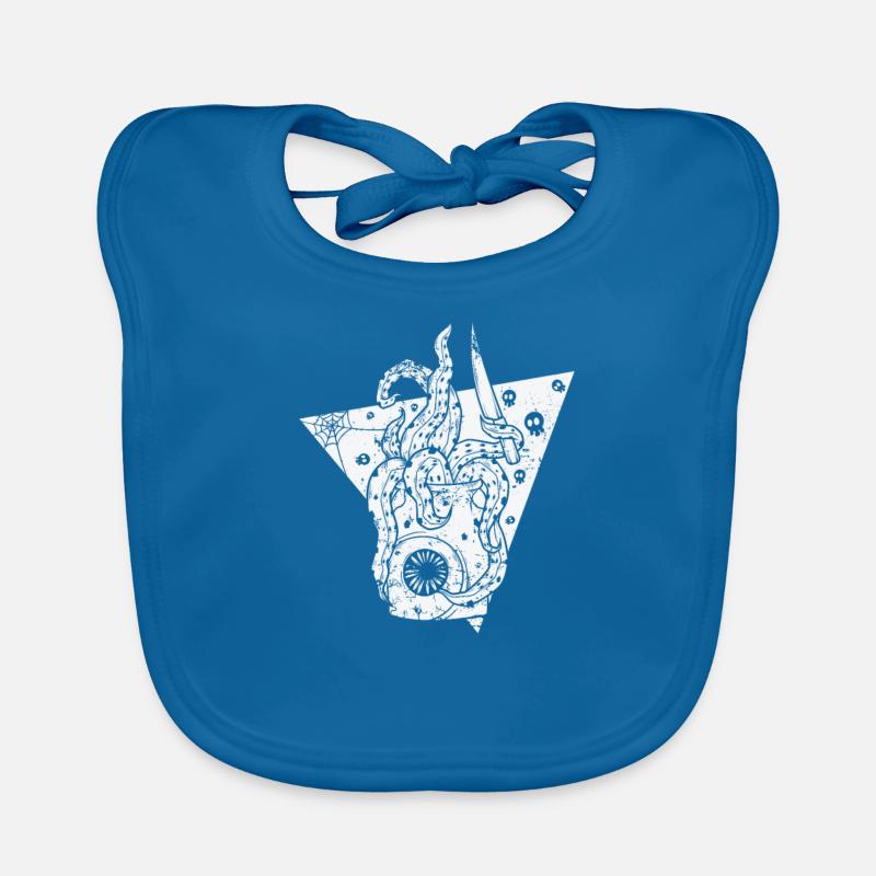Horror Gothic Horror Melancholy Organic Baby Bibs