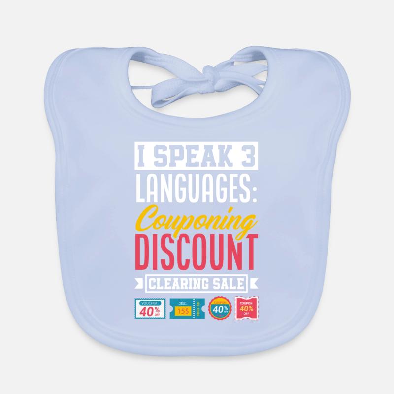 Funny Extreme Couponing Coupon Gift Organic Baby Bibs