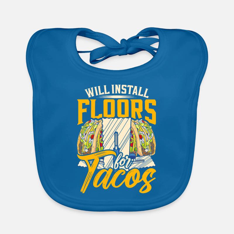 Floor layers, tilers, screed layers Organic Baby Bibs