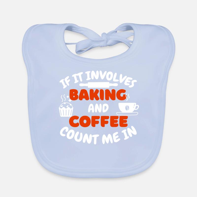 Baker Coffee Confectioner Café Bakery Coffee Baking Bavoir bio Bébé