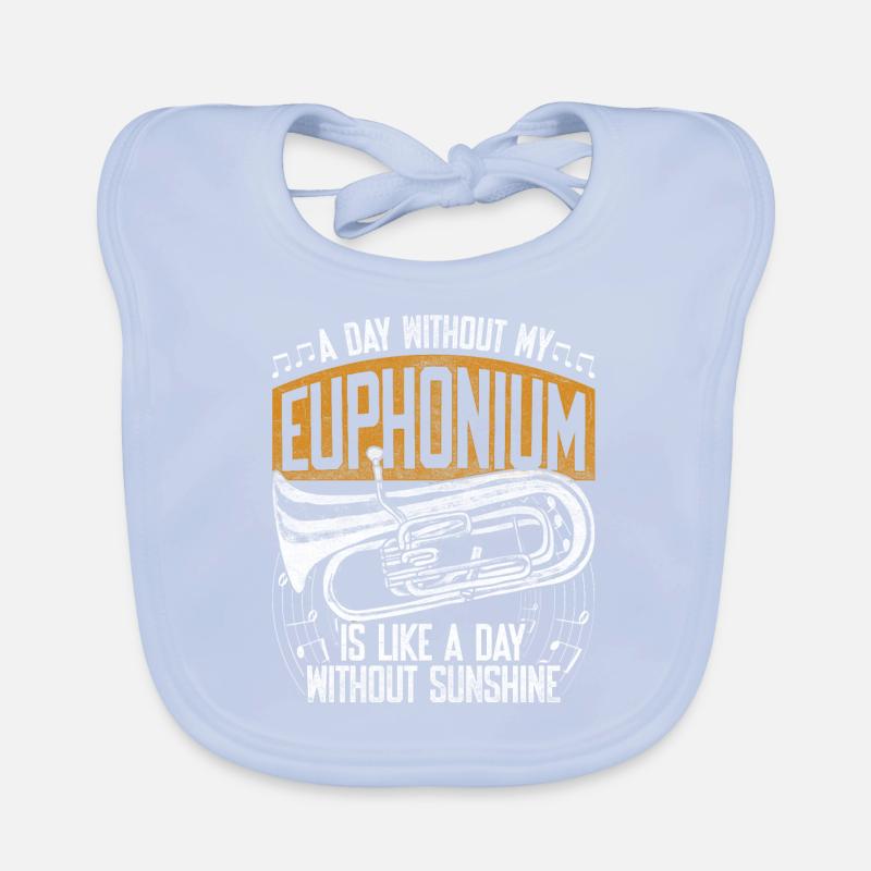 Euphonium Eufonium Euphoniste Bavoir bio Bébé