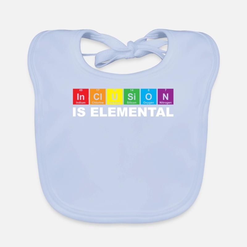 Inclusion élémentaire Bavoir bio Bébé