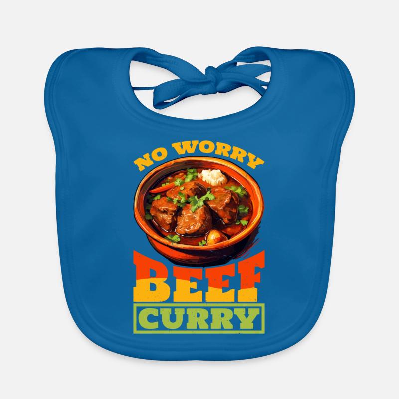 Pas de souci Curry de bœuf 4 Bavoir bio Bébé