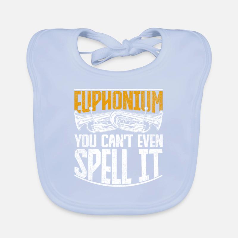 Euphonium vous ne pouvez même pas l’épeler Bavoir bio Bébé