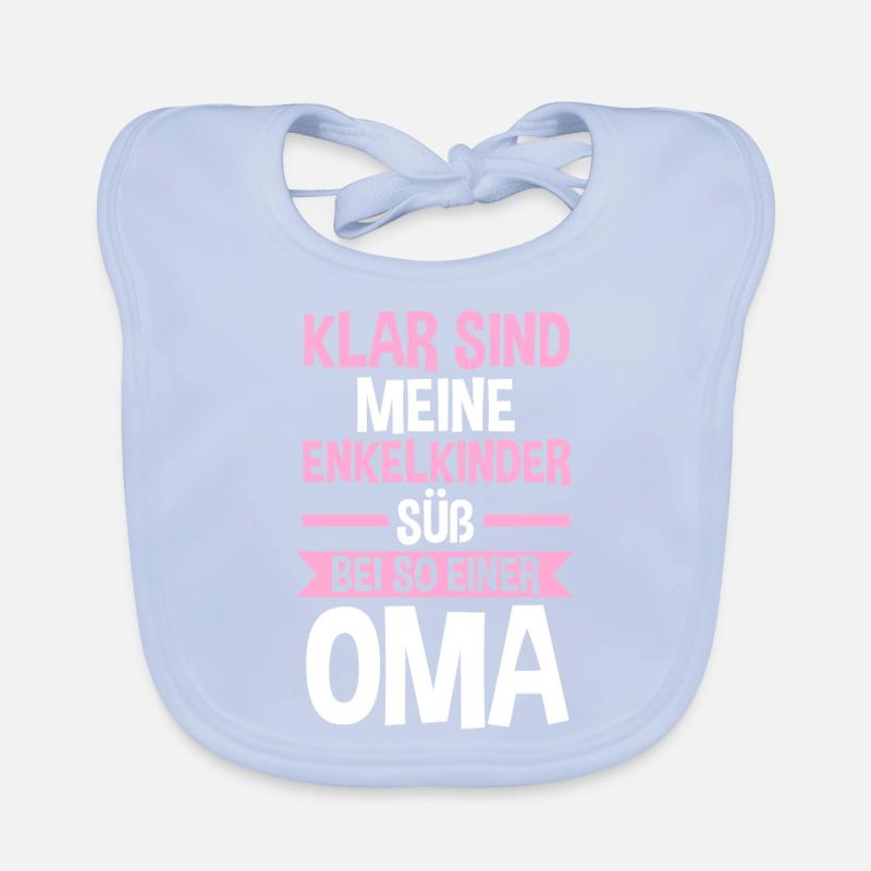 Großmutter Oma Baby Bio-Lätzchen